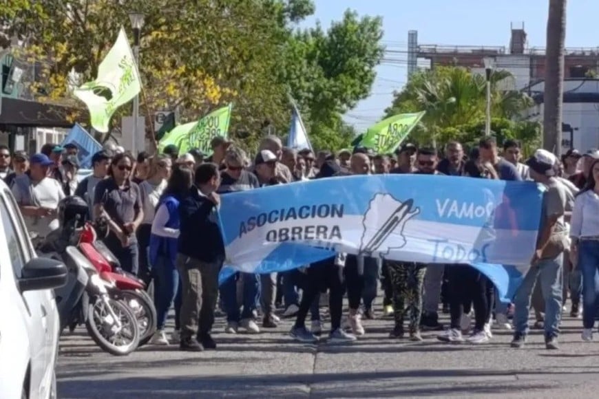 protesta algodonera avellaneda