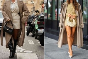 Su diseño estructurado realza la silueta sin perder comodidad.