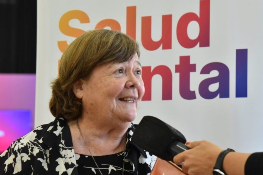 Subsecretaria de Salud Mental, Liliana Olguín.