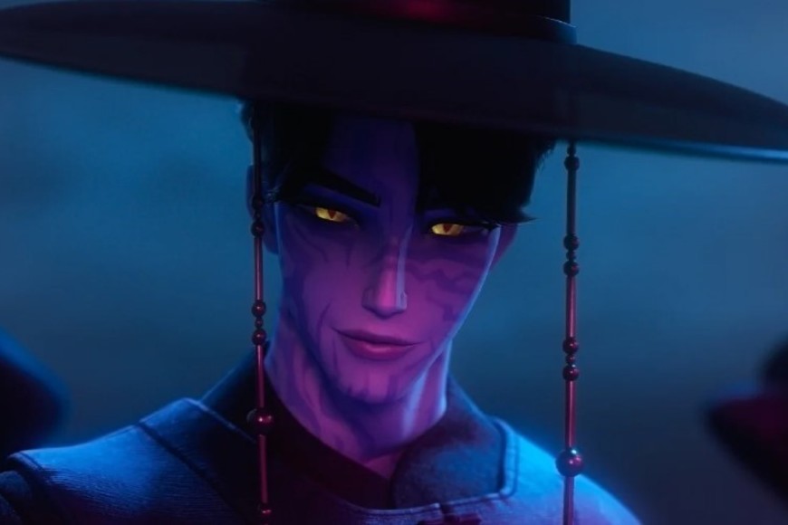 Jinu en "KPop Demon Hunters". Netflix