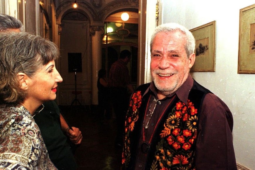 Richard Pautasso durante una muestra. Foto:  Archivo El Litoral