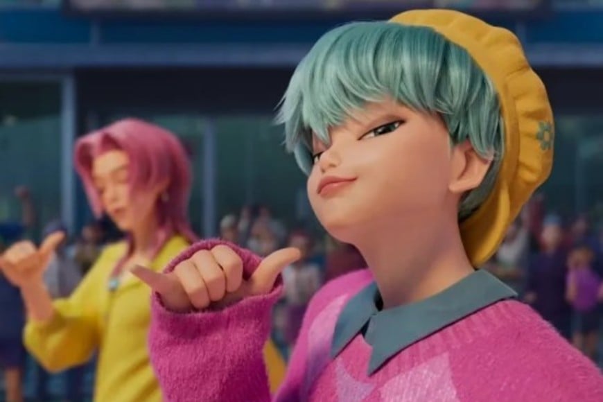 Baby Saja en "KPop Demon Hunters". Netflix