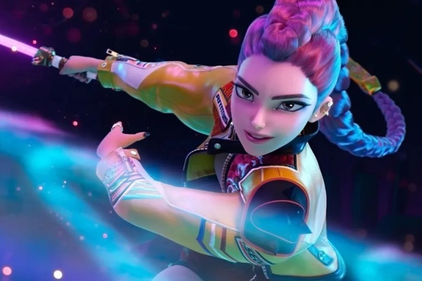 Rumi, protagonista de "KPop Demon Hunters". Netflix