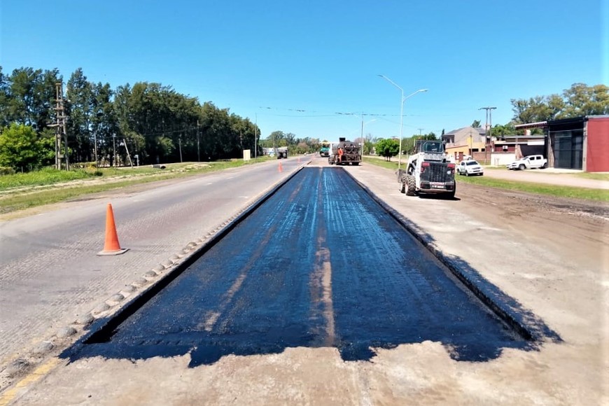 La Ruta 11 se moderniza: trabajos finales entre Gobernador Crespo y Calchaquí
