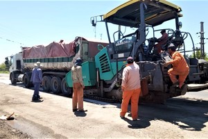 La Ruta 11 se moderniza: trabajos finales entre Gobernador Crespo y Calchaquí