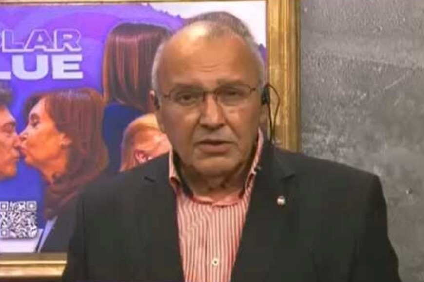 Hernán Damiani este miércoles en el debate.