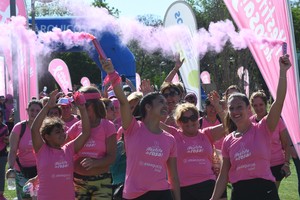 La Costanera Este se prepara para la jornada de concientización. Crédito: Mauricio Garín.