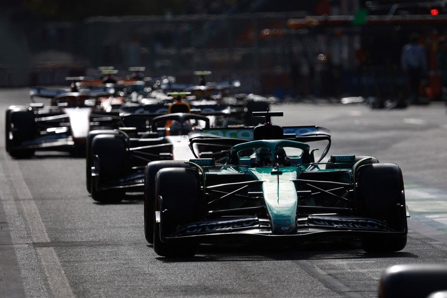 Formula One F1 - Azerbaijan Grand Prix - Baku City Circuit, Baku, Azerbaijan - September 20, 2025
Aston Martin's Lance Stroll during qualifying REUTERS/Anton Vaganov/Pool