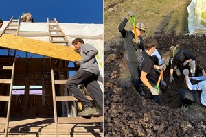Los jóvenes participaron de actividades comunitarias y reflexiones sobre solidaridad.