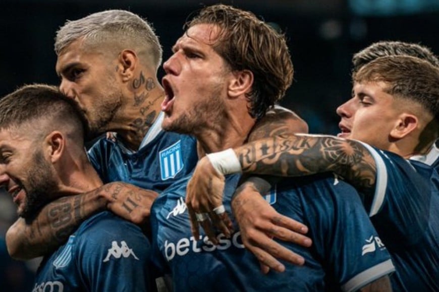 Racing vs Aldosivi. Foto: @RacingClub