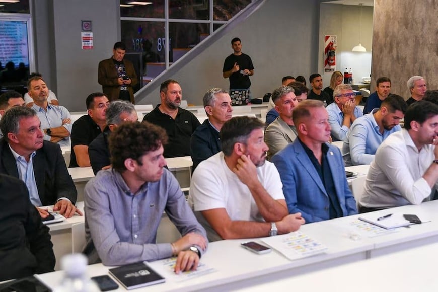 El Comité Ejecutivo de la AFA se reunió en el predio Lionel Messi en Ezeiza.