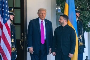 Trump y Zelenski se verán el domingo en Florida para discutir la guerra. Foto: Xinhua