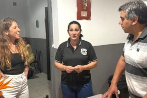 La diputada provincial Sofía Galnares realizó una recorrida por varias localidades