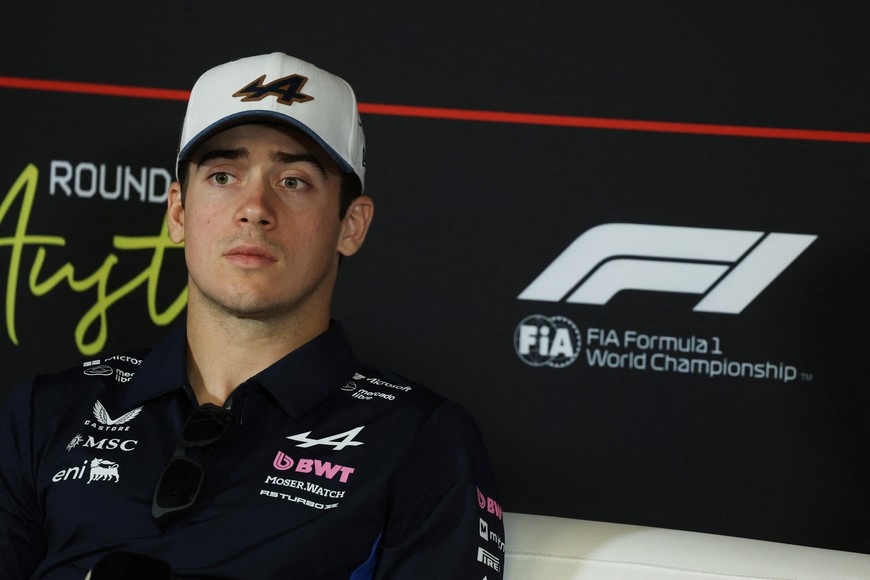 Formula One F1 - United States Grand Prix - Circuit of the Americas, Austin, Texas, U.S. - October 16, 2025
Alpine's Franco Colapinto during the press conference REUTERS/Mike Segar