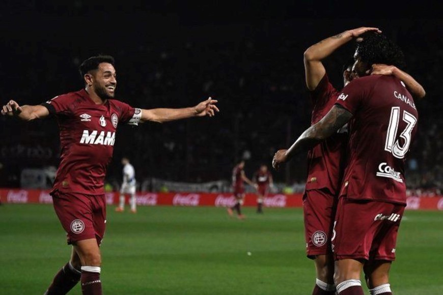 Lanús vs Godoy Cruz. Foto: @clublanus