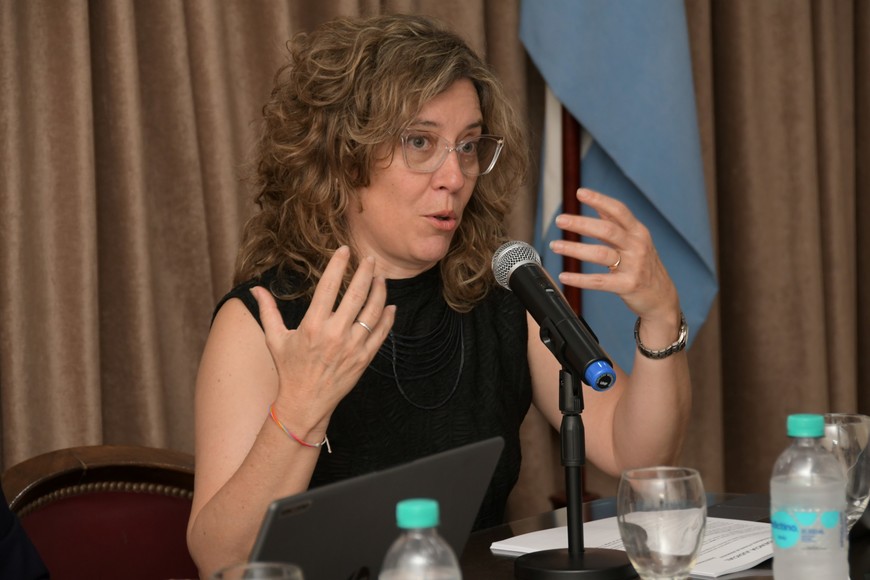 Goyeneche destacó la unificación del sistema de juzgamiento de jueces y fiscales. Fotos: Manuel Fabatía