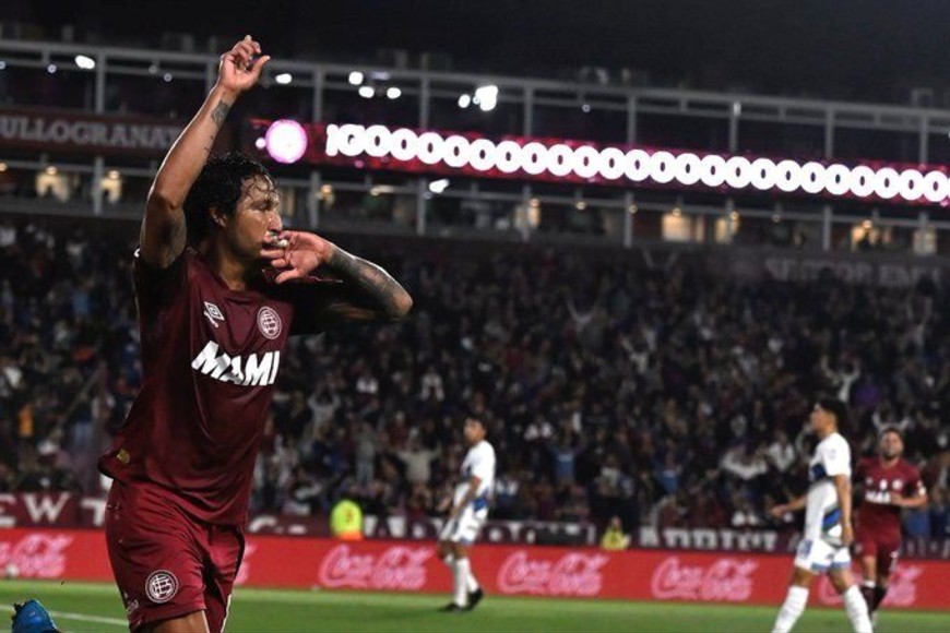 Lanús vs Godoy Cruz. Foto: @clublanus