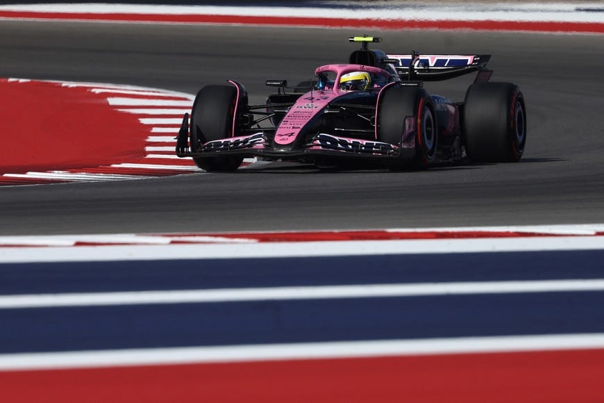 Formula One F1 - United States Grand Prix - Circuit of the Americas, Austin, Texas, U.S. - October 18, 2025
Alpine's Franco Colapinto in action during qualifying REUTERS/Jakub Porzycki