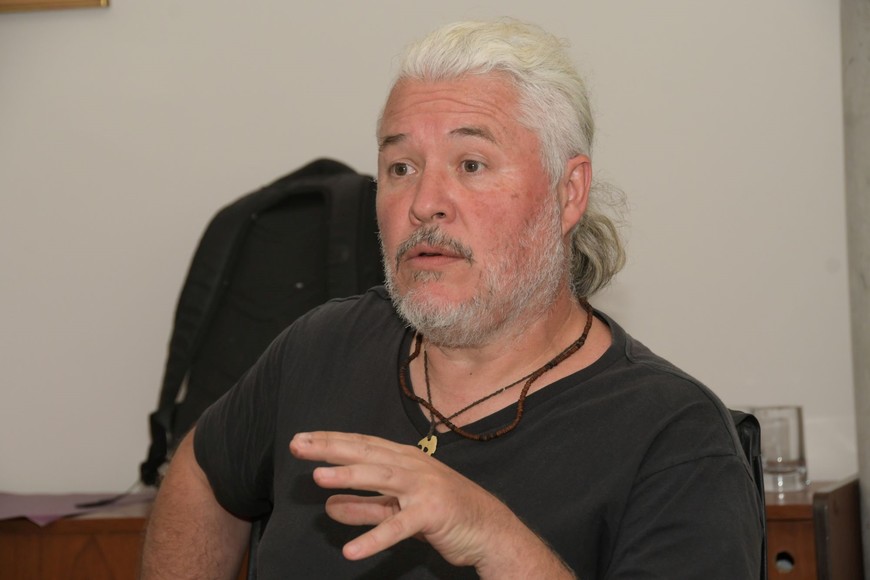 Diego Urteaga, hermano de María Florencia. Foto: Manuel Fabatía.