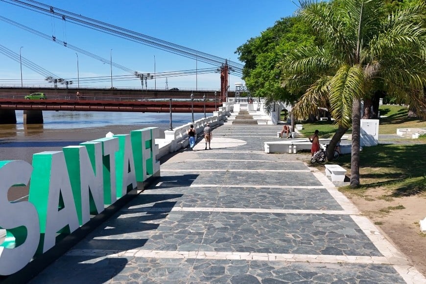 Cielos despejados en gran parte del área metropolitana de Santa Fe. Crédito: Fernando Nicola.