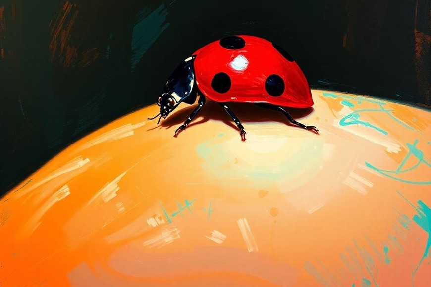 También conocida como vaquita de San Antonio, para los japoneses es "el insecto del camino al cielo".