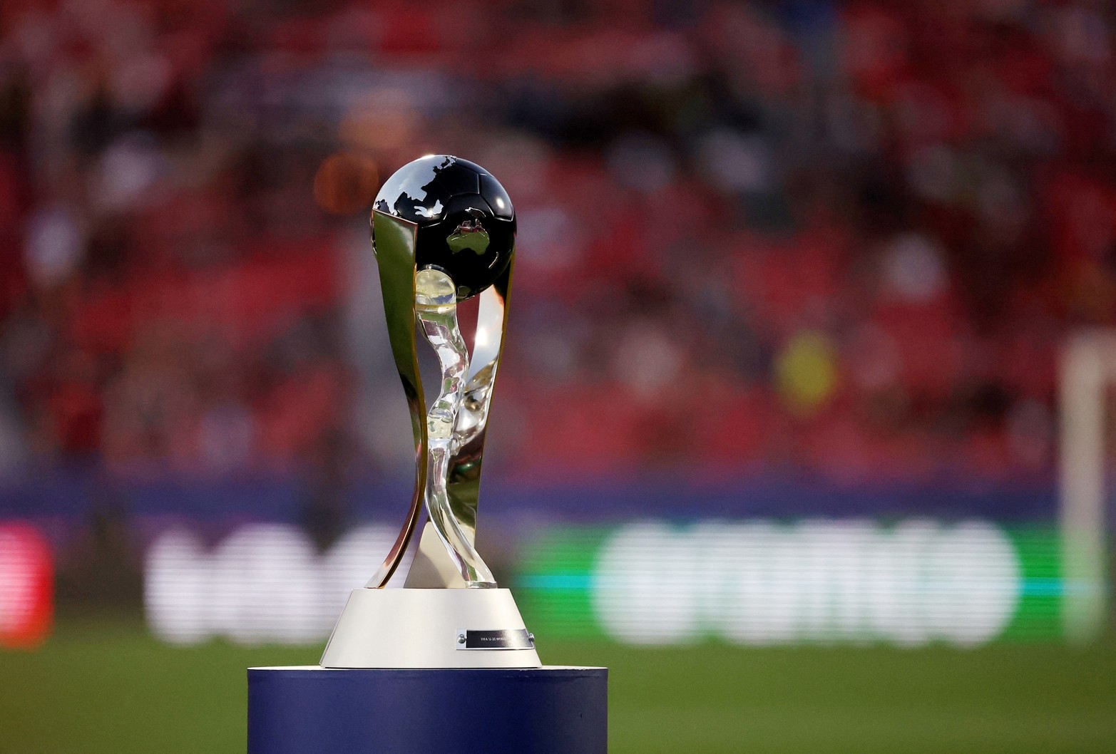 Vista de la Copa, antes del partido.