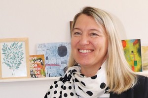 María Milagros Vigil, licenciada en Comunicación Social, decana de la Facultad de Filosofía y Humanidades de la Universidad Católica de Santa Fe.