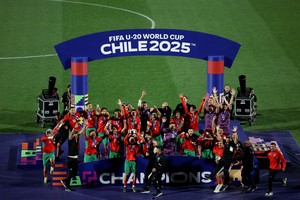 El equipo marroquí es el campeón Sub 20. Reuters.