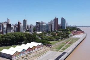 El hecho ocurrió en la barranca de calle Illia al 1700, frente al río Paraná.