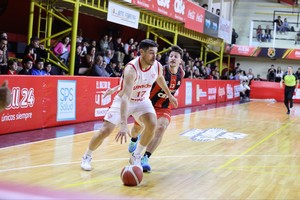 Basabe fue el máximo anotador rojiblanco. Crédito: Prensa Unión