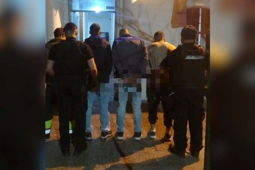Los cuatro detenidos terminaron en una celda de la Comisaría 8a. Foto: El Litoral
