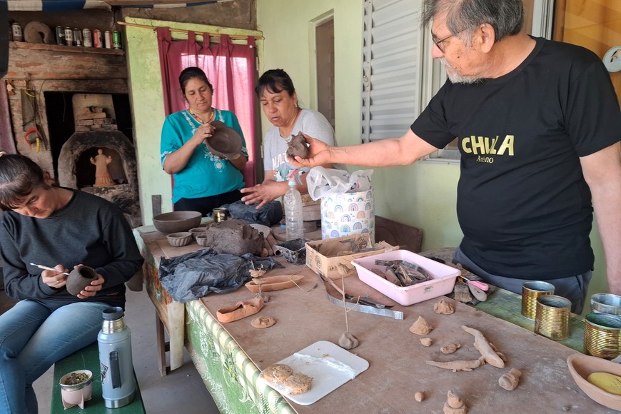 Los docentes participantes valoraron la oportunidad de aprender técnicas tradicionales