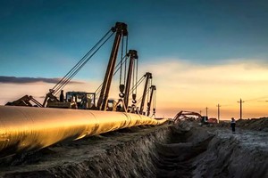 La obra permitirá incrementar la capacidad de transporte de gas natural en 14 millones de metros cúbicos diarios.