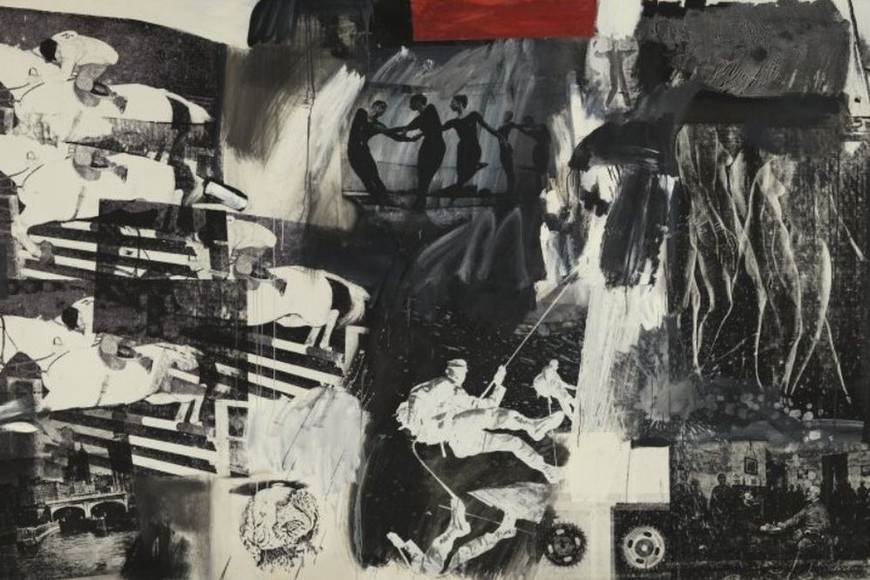 "Express" de Robert Rauschenberg. Foto: The Estate of Robert Rauschenberg