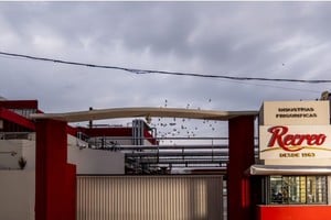 Violento intento de robo en el frigorífico Recreo. Foto: Gentileza