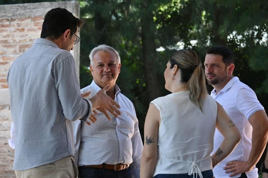 Pablo Farías recorrió  Santa Fe destacando obras y gestión provincial. Foto: Gentileza