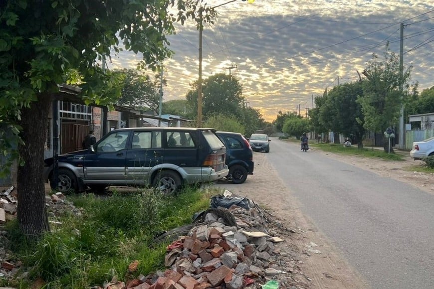 Brutal femicidio en Neuquén 6800, barrio loyola norte. Foto: Gentileza