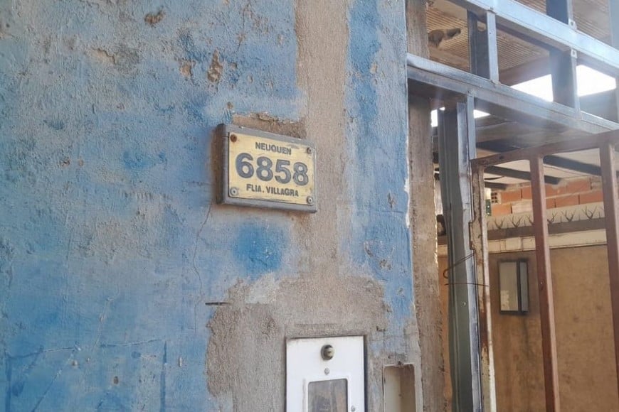 Brutal femicidio en Neuquén 6800, barrio loyola norte. Foto: Gentileza