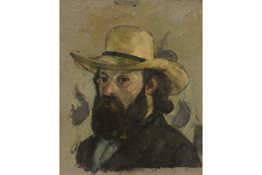 "Autorretrato con sombrero de paja". Foto: The William S. Paley Collection