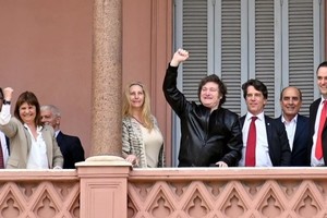 Javier Milei y sus candidatos desarrollan sus últimas actividades de campaña. Foto: Archivo