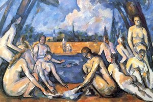 Fragmento de "Las grandes bañistas". Foto: Museo de Arte de Filadelfia