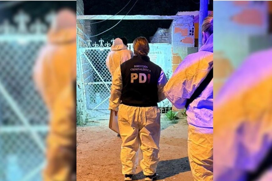 Brutal femicidio en Neuquén 6800, barrio loyola norte. Foto: Gentileza