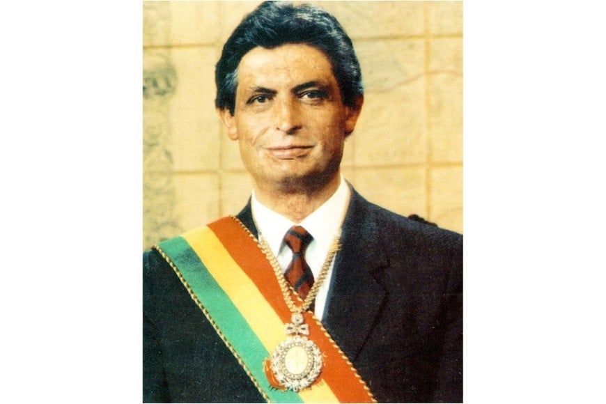 Jaime Paz Zamora, ex presidente de Bolivia.