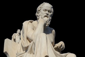 Sócrates, filósofo clásico griego. Uno de los más notables, tanto de la filosofía occidental como de la universal.