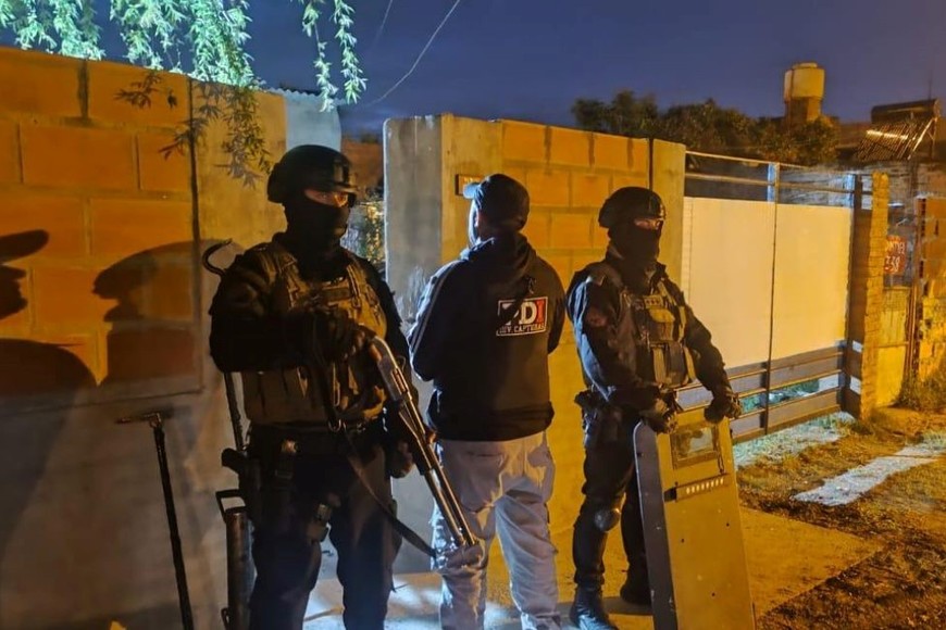 El allanamiento tuvo lugar en una vivienda de la zona norte de la ciudad de Santa Fe. Foto: El Litoral
Detenido por el crimen de Joel Rodas