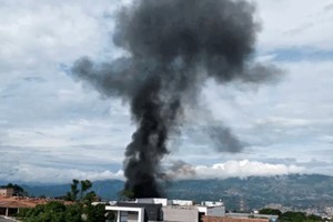 Un avión se estrelló al despegar en Venezuela: murieron los dos tripulantes