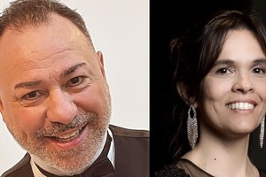 Gustavo Lauto y Cecilia Vaca Cardoso. Foto: Gentileza producción