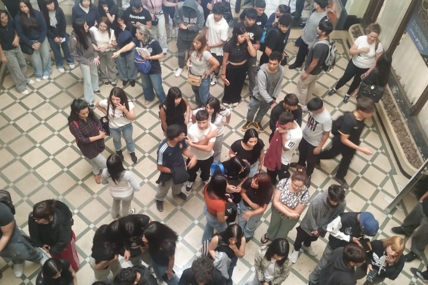 Pasó gran cantidad de chicos por el Casa España, donde se hicieron los encuentros. Gentileza: Escuela