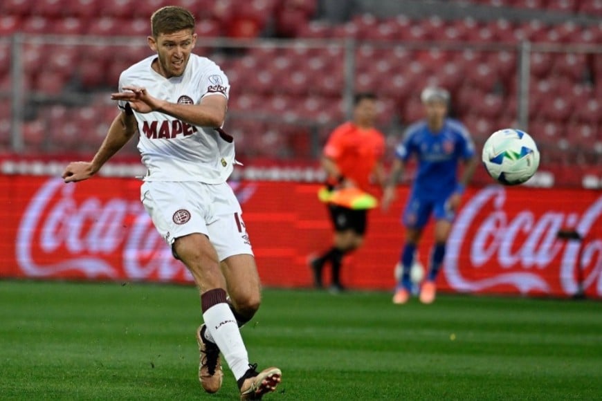 Universidad de Chile vs Lanús. Foto: @clublanus