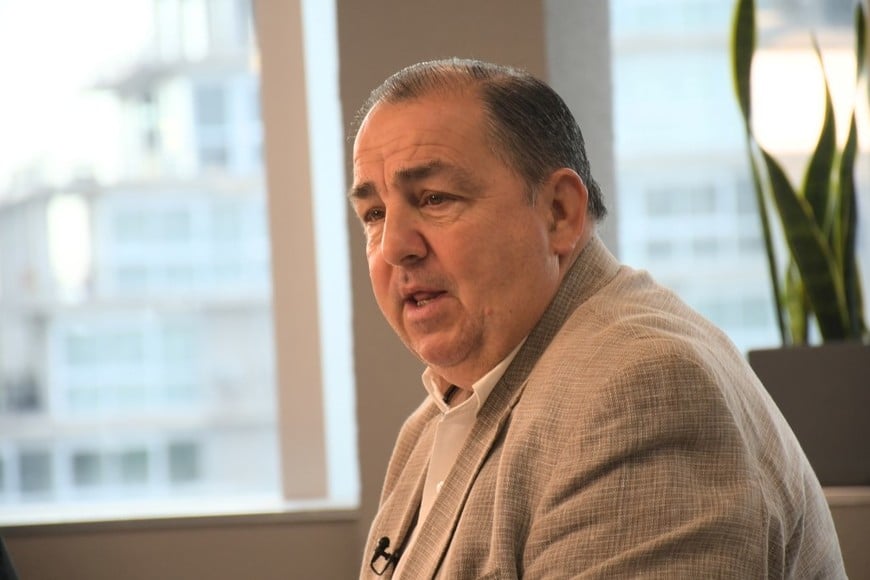 Poletti: “Basta de frenar, el país tiene que avanzar”. Crédito: Flavio Raina.